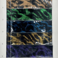 Simili cuir PVC imperméable et résistant à l'abrasion, motif abstrait pailleté imprimé, 0,6-1,0 mm, pour trousses, sacs et cahiers