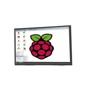 للماء دقة فائقة الوضوح مع واجهة USB raspberry pi عرض 10.1 lcd شاشة تعمل باللمس