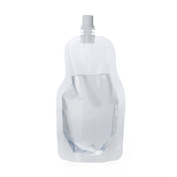 Personnalisé Refermable 30ml 300ml 500ml 1000ml Transparent Jus Clair Emballage De L'eau Bec Poche En Plastique Potable Sacs