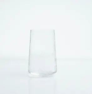 ฐานหนักที่ชัดเจนแก้วสูงบาร์แก้วดื่มแว่นตาสำหรับน้ำน้ำผลไม้