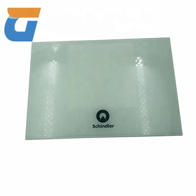 Elevator 3300 3600 5400 Control Panel Glass Car Display Glass Panel 290 * 205 Elevator Accessories