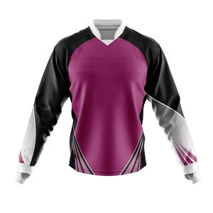 Équipement de paintball personnalisé OEM/ODM, faible MOQ, vente en gros, maillots de sublimation légers, doux, respirants, vêtements de sport, uniformes d'équipe - Product Image 6