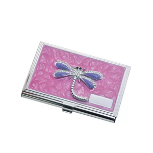 新款时尚产品闪光可爱装饰女性卡护理铝名片夹 - Product Image 3