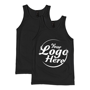 Lot de 2 débardeurs de sport pour hommes, été, anti-transpiration, séchage rapide, respirants, écologiques, couleur unie, haute performance - Product Image 3