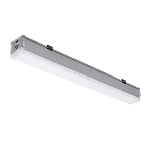 Linkable 4ft 8ft 60w 120w Aluminum Profile Emergency Led Etl integrated Linear Light