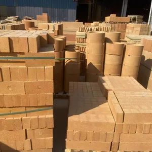 Fire Bricks Refractory High Alumina Fire Bricks For Sale With Heat Proof And Fire Resistant And Abrasion Resistant For Furnace