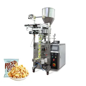 Máquina automática de envasado de aperitivos de palomitas de maíz de alta calidad para envasado de bolsas de palomitas de maíz en microondas