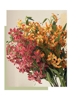 Großhandel Realistische Künstliche Gloriosa Superba Flammenlilie – Premium Seidenblume für Hochzeitskulissen und nordische Heimdekoration
