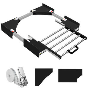 Kit de superposition pour lave-linge et sèche-linge, réglable, avec étagère de séchage escamotable, très vendu - Product Image 6