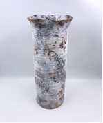 Vase Poterie Japonaise Terra Asymétrique Samo Pot Wabi Sabi Parapluie Stand Vase À Fleurs En Céramique pour Ornements De Fleurs Séchées - Product Image 3