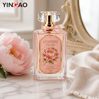 Autocollants personnalisés pour flacons de parfum, étiquettes en vinyle imperméables découpées à la forme, résistantes à l'alcool pour flacons cosmétiques