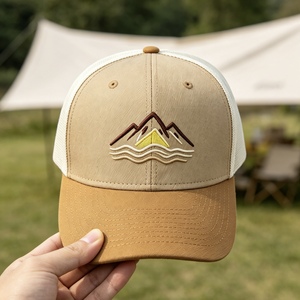 หมวกเบสบอลปักลายตามสั่ง หมวกแก๊ปแบบ unisex หมวก snapback ปรับขนาดได้ หมวก trucker ระบายอากาศ หมวกป้องกันสำหรับกิจกรรมกลางแจ้ง - Product Image 6