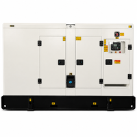 Groupe électrogène diesel silencieux 50Hz 100kW 125kVA avec ATS, insonorisé, faible bruit, pour usage industriel et de secours
