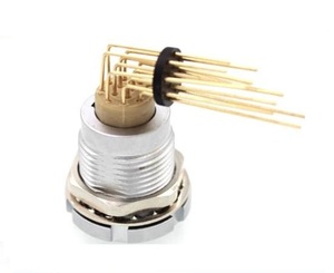 Enchufe de aviación de metal con doble ranura, FGB <span class=keywords><strong>EGB</strong></span> 0B 1B 60 grados, Conector de doble llave - Product Image 1