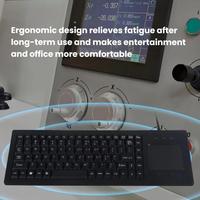 Clavier filaire pour ordinateur portable Little Kangaroo DS-8500 avec pavé tactile, modèle PS2, vente chaude