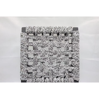 Chaise de jardin en corde tressée, mobilier d'extérieur pour patio, taille personnalisée, emballage, corde sandwich en oléfine 14 mm 20 mm