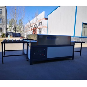 מכונת חימום זכוכית כפולה מבודדת אופקית עם מנוע, מבנה פלדה, 380V - Product Image 6