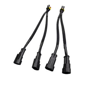 Connettore da 2 Pin Femmina a 2 Maschi, Cavo 15cm 18AWG 20cm, Produttore di Cablaggi Personalizzati OEM - Product Image 2