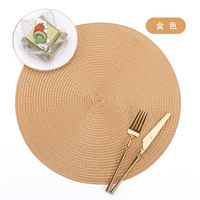 Napperon de table rond napperon tissé rond napperon en gros pour table à manger