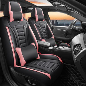 2025 yeni her şey dahil tam deri 5 koltuklu araba koltuk minderi tüm sezon lüks evrensel araba koltuğu kapakları tam Set - Product Image 2