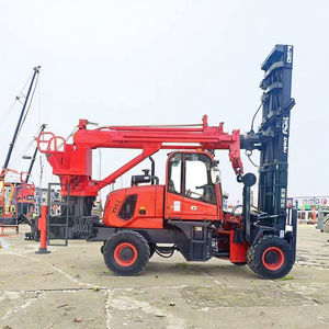 Kleiner hydraulischer Hub handhabung-und Stapel wagen für Baustellen baustoffe Neuer Zustand - Product Image 1