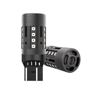 Ampoules LED S4 3838 20SMD 28W Canbus pour feux stop de voiture, sans erreur, BA15S PY21W 3156 3157 7440 7443 S25, sans hyperclignotement - Product Image 1
