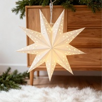 Décoration de Noël en forme d'alien, lanterne en papier origami 3D, ornement 45cm35cm, style européen nordique, inspiré d'Instagram, Chine