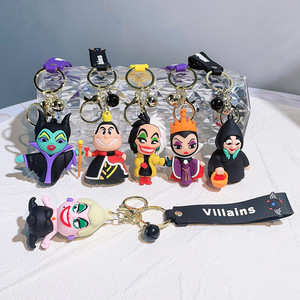 Llavero de PVC de personaje de dibujos animados, bruja malvada, colgante para bolso, adorno colgante, llavero para coche, regalo promocional al por mayor - Product Image 3
