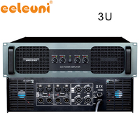 K Serisi 4 Kanallı Profesyonel Güç Amplifikatörü 4x400W Sınıf AB/H Sahne Ses Amplifikatörü