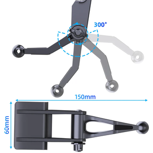 Produits tendance Type de pâte 3M supports de téléphone portable de voiture support de téléphone portable adapté à l'affichage de véhicule électrique <span class=keywords><strong>Tesla</strong></span> New Energy - Product Image 3