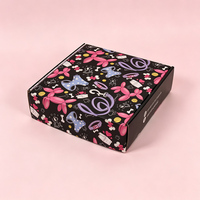 Boîte d'expédition personnalisée haut de gamme en carton ondulé avec pelliculage mat et impression couleur pour l'e-commerce, les marques DTC, les produits pour animaux, les cils, les pâtisseries et les boîtes d'abonnement