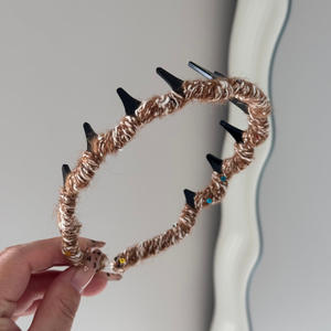 سعر المصنع بيع بالجملة جذر الشعر رقيق مشبك بسيط طويل الأسنان مموج الشعر الترتر غزل الصوف ملفوفة - Product Image 4