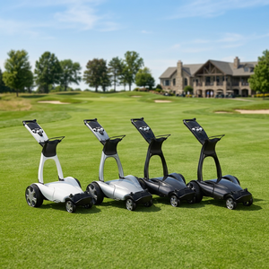 OFFRE Chariot de golf électrique Stewart Golf X9 neuf avec télécommande, batterie supplémentaire, moteur 400W, autonomie jusqu'à 72 trous - Product Image 2