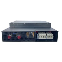 Redresseur Télécom Modulaire 220V AC 48V DC 1.8KW 100A Alimentation CC à Sortie Unique Système à 96% d'Efficacité