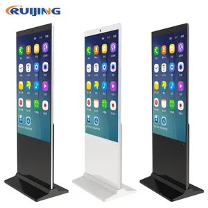 OEM 32 42 50 55 65 Inch LCD Touch Screen Player Shopping Mall Floor Standing Digital Signage Display Advertising Kiosk
