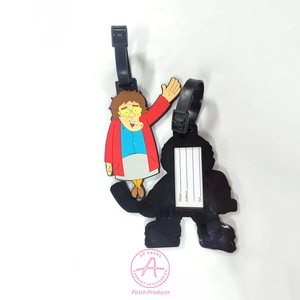 Tùy chỉnh PVC hành lý <span class=keywords><strong>tag</strong></span> lên máy bay vượt qua Vali nhãn lên máy bay vượt qua logo hành lý thả <span class=keywords><strong>tag</strong></span> - Product Image 3