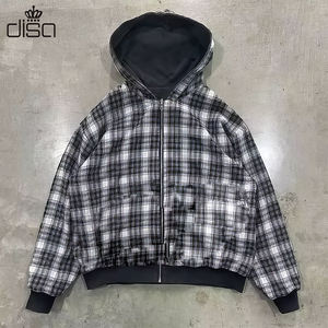 Felpa con Cappuccio Reversibile Personalizzata 500G, Pesante, Morbida e Oversize, in Cotone French Terry Effetto Sbiadito dal Sole, con Doppia Fodera e Zip - Product Image 1