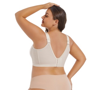 <span class=keywords><strong>Reggiseno</strong></span> Plus Size con Copertura Totale dalla Coppa C alla G, <span class=keywords><strong>Senza</strong></span> Ferretto, Traspirante, <span class=keywords><strong>Senza</strong></span> Cuciture, con Coppe Sottili e Comfort Elevato - Product Image 6