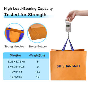 紙袋手作りカスタムブランド靴包装用ショッピング用 - Product Image 4