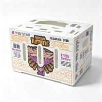 Boîte d'emballage pliable en polypropylène écologique, étanche et recyclable, pour légumes, fruits, cadeaux et déchets, épaisseur 3-5 mm