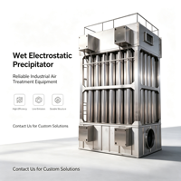 Nuevo Precipitador Electrostático Húmedo WESP, Unidad Industrial para Horno de Vidrio, Sistema de Captura de Partículas Condensables Submicrónicas