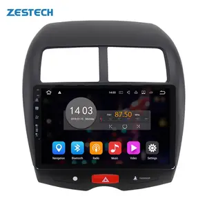 ZESTECH Trong Dash 2 Din Car Dvd Player Cho Mitsubishi ASX Với GPS Đài Phát Thanh Âm Thanh Stereo Hệ Thống Đa Phương Tiện