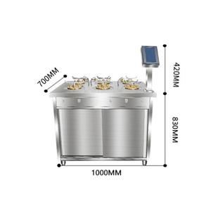 Wholesales Commercial Large Capacity Gas Intelligent Eight-Head <b>Rice</b> <b>Cooker</b> for Restaurant - Product Image 3