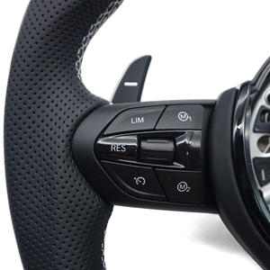 Volante in Pelle per Auto <span class=keywords><strong>BMW</strong></span> F30 F10 F15 F36 F20 F22 F25 F32 M3 M5 E46 E60 E70 E90 E91 M Sports Disponibile - Product Image 4