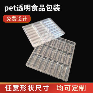 ถาดใส่อาหารแบบใส PET, กล่องพลาสติกสำหรับบรรจุภัณฑ์, กล่องบรรจุไส้กรอก, ถาดใส่อาหาร, แผ่นบลิสเตอร์สำหรับบรรจุภัณฑ์ - Product Image 5