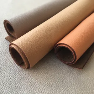 2021设计师涤纶皮革面料沙发材料人造革与沙发真皮面料相同