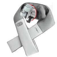 Ceinture de massage électrique EMOKA Versatility Shiatsu à pétrissage profond, contrôle de la vitesse et de la minuterie, fonction chauffante, pour le cou et les épaules, CE ROHS