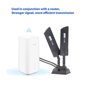 Enrutador de 42dbi 5G, antena externa para exteriores, amplificador de cobertura de señal WiFi de largo alcance, amplificador celular 4G 3G 2G para ZTE CPE <span class=keywords><strong>MC801a</strong></span> - Product Image 4