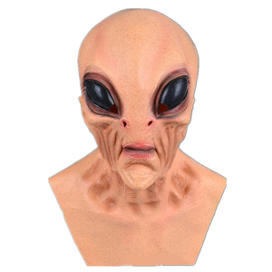 Máscara <span class=keywords><strong>de</strong></span> alienígena <span class=keywords><strong>de</strong></span> Halloween Scary Horrible Horror Alien Supersoft Mask Headgear Creepy Party Decoration Funny Cosplay Prop Masks - Product Image 6