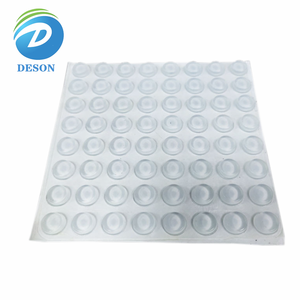 Deson Autovibration <span class=keywords><strong>20mm</strong></span> Tampon d'arrêt en caoutchouc Embouts de remplacement pour les extrémités de butée de porte inférieure - Product Image 3